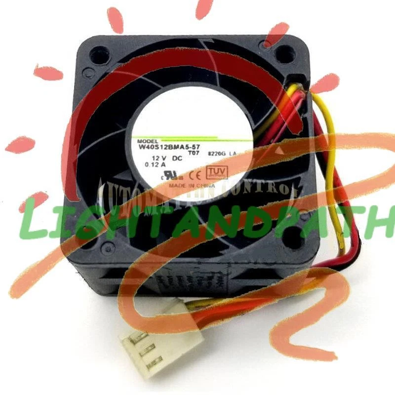 For Nidec W40S12BMA5-57 T07 40*40*28mm DC12V 0.12A 4pin 4wire PWM Cooling fan~ - Image 1 of 1