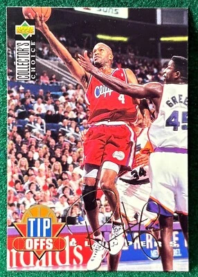 1994-95 Collector's Choice Ron Harper #177 Silver Signature - Image 1 of 2