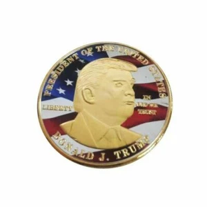 45a Moneda de Oro Brillante del Presidente de los Estados Unidos Donald Trump ¡¡¡Coleccionable!¡! - Imagen 1 de 5