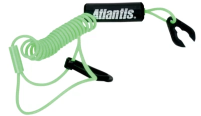 INTERRUPTOR DE CORREA DE CORDÓN PARA MUÑECA Y CHALECO ATLANTIS KAWASAKI POLARIS TIGER WETJET VERDE Foto 1 de 2