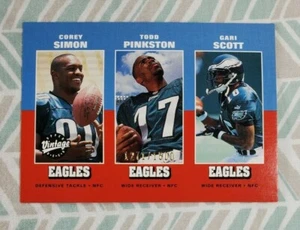 2001 Upper Deck Vintage NFL Rookies #30 Scott Pinkston Simon - Picture 1 of 4