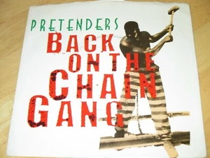 THE PRETENDERS-BACK ON THE CHAIN GANG B/W-MY CITY WAS GONE, PIC.SLEEVE VG+/VG+ - Picture 1 of 1