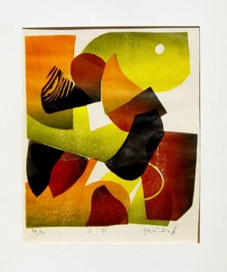 Karl Heinz Krauskopf 1930 Ratingen / Holzschnitt, handsigniert / 1971 / Ex 20/40 - Bild 1 von 9