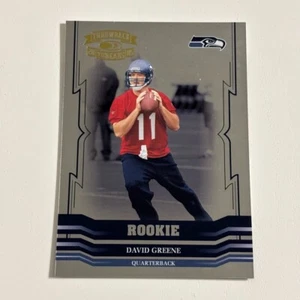 2005 Donruss Throwback Threads - #167 David Greene /999 (RC) - Bild 1 von 2