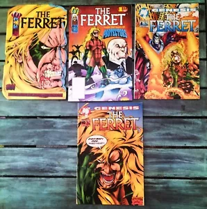 Malibu Comics The Ferret Bulk Lot 4 Comics - Picture 1 of 4