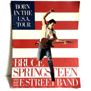 Bruce Springsteen Born in The USA Tour Program - Picture 1 of 4