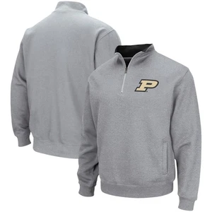 Men's Colosseum Heathered Gray Purdue Boilermakers Tortugas Team Logo - Picture 1 of 3