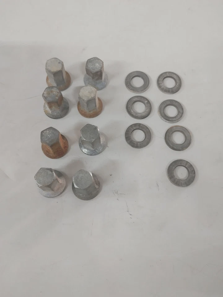 1978 Yamaha XS500 Cylinder Head Hardware Nuts and Washers - Image 1 of 1