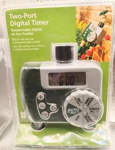 Temporizador Digital Dos Puertos ORBIT Modelo 56503 Manguera Automático Agua, NUEVO - Imagen 1 de 2