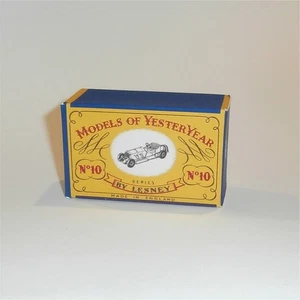 Matchbox Lesney YesterYear 10 a Mercedes Benz 1908 C Style Repro Box - Imagen 1 de 5
