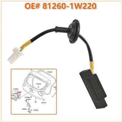 Türgriff Heckklappe Schalter Griff für Kia Picanto Rio 2011-2017 # 81260-1W220