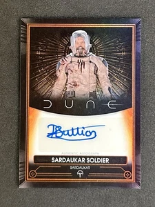 2024 Topps Dune Chrome Paul Bullion as Sardaukar Soldier #A-PB Autograph Rookie - Picture 1 of 2