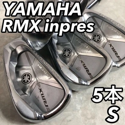 YAMAHA inpres Irons #6-9,Pw(5Clubs)/Carbon TMX-614i/Flex:Stiff/ Iron set - Image 1 of 4