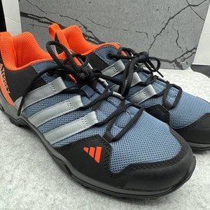 Adidas TERREX AX2R CF Kids Size US 3 Hiking Shoe Wonder Steel Grey Orange - Picture 1 of 8