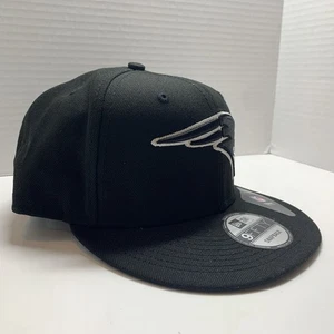 New England Patriots schwarz & weiß NewEra 9FIFTY Snapback Mütze - Bild 1 von 13