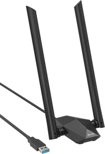 BrosTrend AX1800 USB WiFi Dongle 1800Mbps Long Range for PC Desktop/Linux/Ubuntu - Afbeelding 1 van 5
