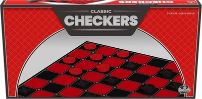 Goliath Checkers - Classic Game with Folding Board and Interlocking Checkers - Image 1 of 4