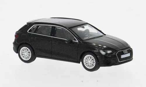 Brekina PCX870559 - 1/87 Audi A3 (8Y) Nero - Nuovo - Immagine 1 di 1