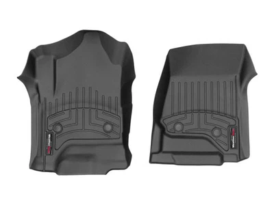 WeatherTech FloorLiner for 2015-2019 GMC Sierra 2500HD / 3500HD - 1st Row, Black - Image 1 of 4