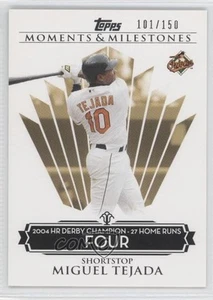 2008 Moments & Milestones /150 Miguel Tejada (2004 HR Derby Champion 27 HRs) #67 - Imagen 1 de 3