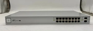 Conmutador Gigabit Ubiquiti Networks UniFi Managed PoE+ 16 puertos (US-16-150W) - Imagen 1 de 3