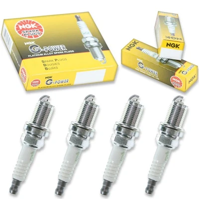 4 pcs NGK G-Power Spark Plugs for 1994-1997 Geo Tracker 1.6L L4 - Engine Kit zv - Image 1 of 4