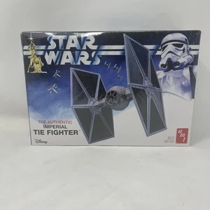 AMT Star Wars Tie Fighter 1/48 Plastik Modellbausatz authentisch eine neue Hoffnung versiegelt - Bild 1 von 5