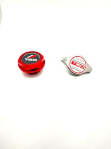 07 - 14 TOYOTA FJ TRD PERFORMANCE ENGINE OIL FILLER CAP RADIATOR CAP TYPE B CAP - Picture 1 of 1