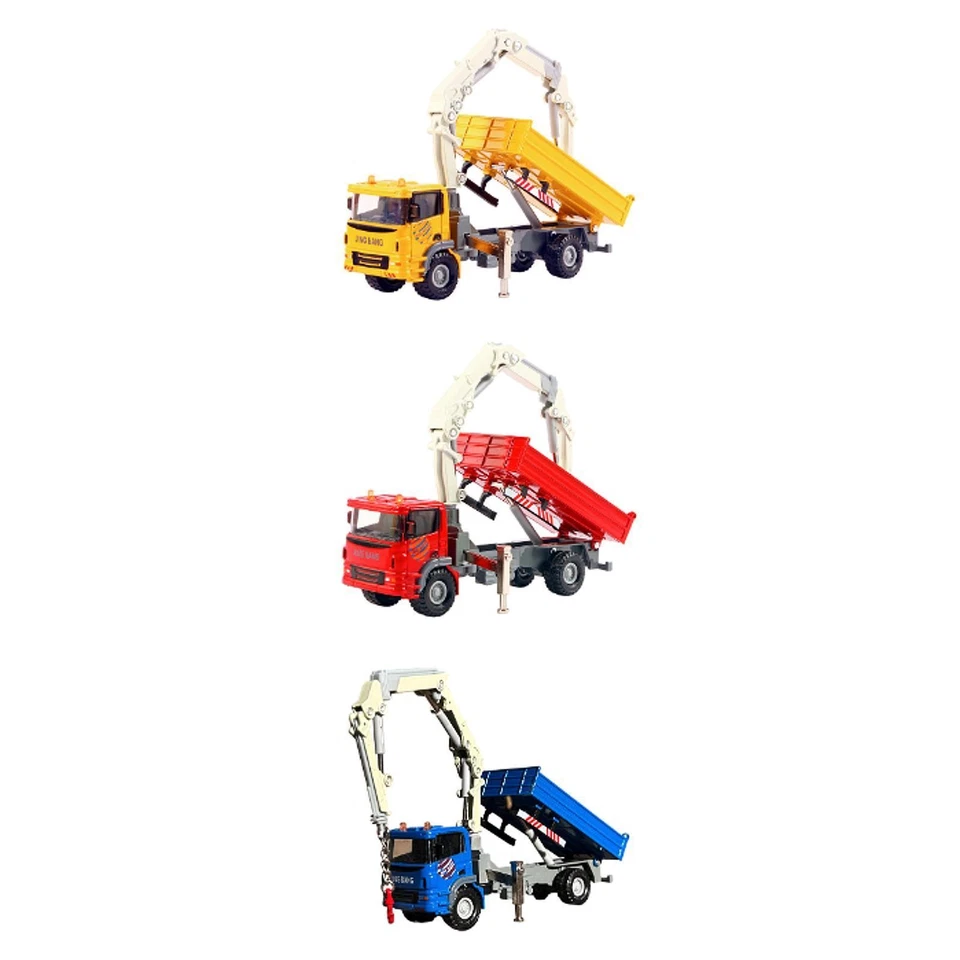 1/60 camion giocattolo Pressofuso Modello di gru in miniatura Bomboniere - Immagine 1 di 1