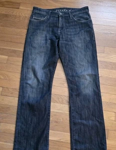 Mavi Matt Mid Rise Straight Leg Dark Wash Mens 34/32 Jeans - Picture 1 of 21