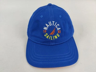 Gorra de béisbol Nautica Sailing Cap 1983 retro con correa trasera azul Foto 1 de 4