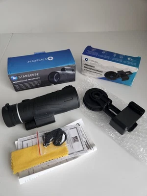 StarScope Monocular Telescope G2 Long Range Monocular & Adjustable Phone Mount - Image 1 of 4