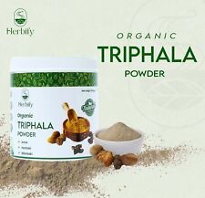 Herbify Triphala Powder Immune Support, Digestion, Adaptogen, Colon Free II Ship