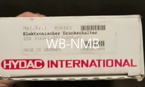 EDS3346-1-0016-000-F1 HYDAC Pressure sensor brand new Shipping DHL or FedEX - Afbeelding 1 van 1