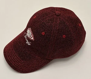 KANSAS CITY CHIEFS Womens Hat NFL RED Glitter Sparkly Bling Hat Strapback - Picture 1 of 5
