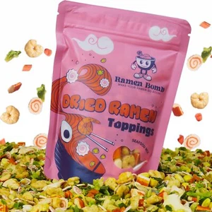 Dried Ramen Toppings - Seafood Mix Ramen Toppers for noodles that include Dry... - Picture 1 of 8