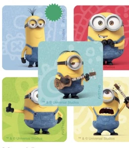 25 Pegatinas Personaje Despicable Me Minions Favores Fiesta Suministro Profesor 1 5/8" - Imagen 1 de 1