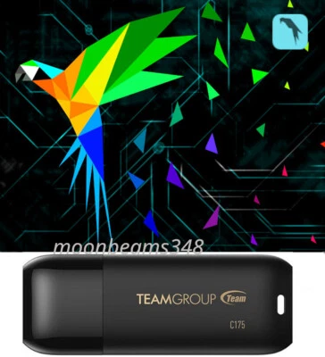 Parrot 6.4 Security OS 64 Bit USB 32 Gb 3.2 Bootable Live Linux Penetration - Image 1 of 4