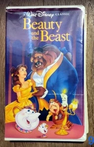 La Bella y la Bestia - Soporte y cinta VHS - Imagen 1 de 1