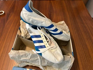 Vintage Adidas 9,9 track & field spikes Western Germany rare Die Marke - sz 10 - Picture 1 of 5