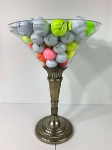 Martini Form Riesen Deko Display Glas Sammlerstück Deko Kunst Handwerk TOLL - Bild 1 von 6