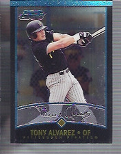 2001 Bowman Chrome Baseball #308 Tony Alvarez