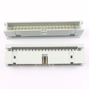 50Pcs 2.54mm 0.1" Pitch 2x20 Pin 40 Pin IDC Male Box Header Flat Cable Connector - Picture 1 of 6