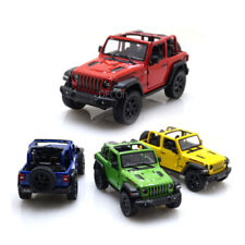 Jeep Wrangler Rubicon Otwarty samochód Mini Diecast skala 1:38 Miniaturowa zabawka