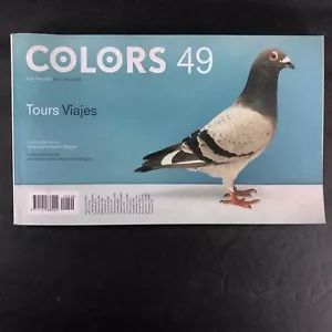 COLORS Magazine 49 Tours Viajes English Spanish April May 2002 BENETTON Toscani - Picture 1 of 10
