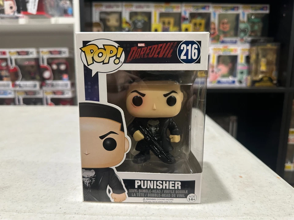 Funko Pop Marvel Daredevil: Punisher Vinyl Bobble Head (11092) - Image 1 of 1