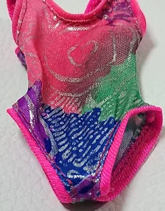 Barbie hecha a mano/muñeca de moda leotardo/traje de baño tono joya años 80 estilo vintage - Imagen 1 de 6