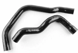 KIT DE MANGUERAS DE TUBO DE 3 CAPAS DE REFRIGERANTE RADIADOR DE SILICONA NEGRO PARA BUICK REGAL 1981-1987 - Imagen 1 de 3