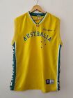 Champion Australia Boomers 2003 2004 Basketball Jersey Adult Large Yellow Y2K