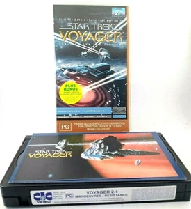 Star Trek Voyager 2.4 VHS Video Tape PAL Rated PG 88 Min Collectible Item. - Picture 1 of 5